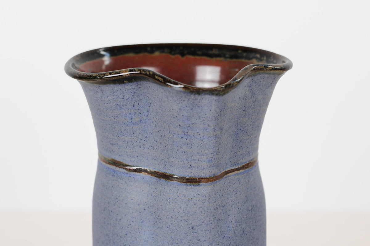 Vintage Handmade Studio Pottery Stoneware Pitcher | Signed by Artist