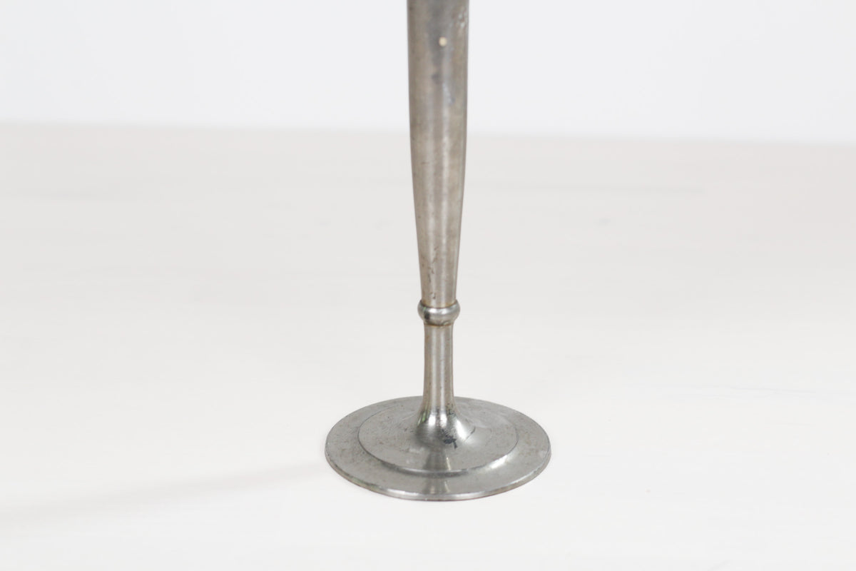 Vintage MCM German Pewter Slender Bud Vase