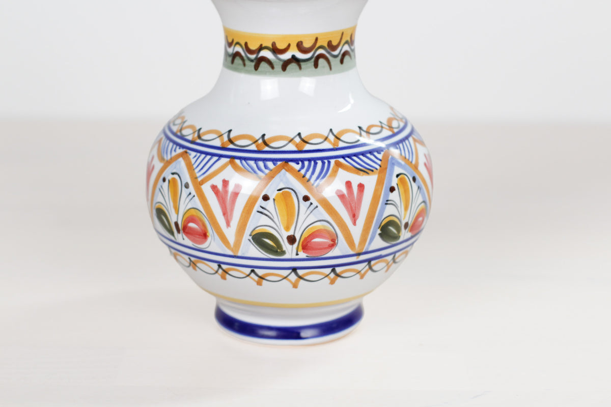Vintage De la Cal Studio Spanish Majolica Vase