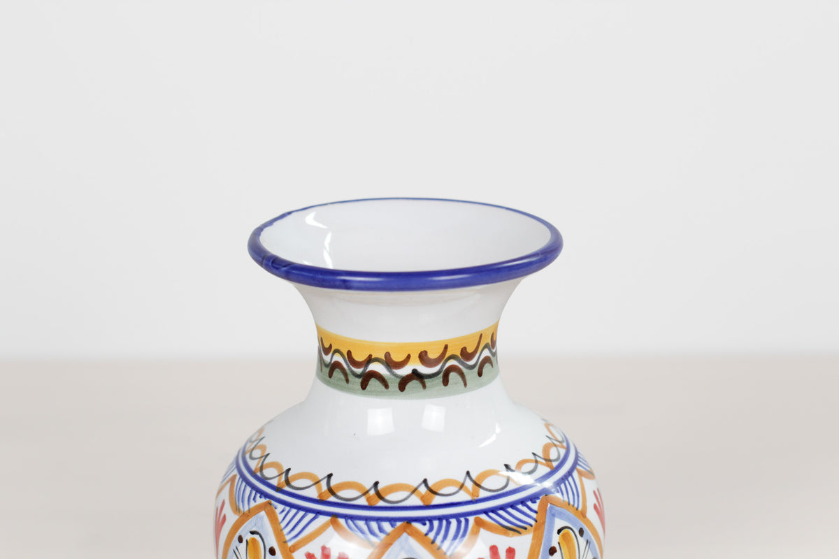 Vintage De la Cal Studio Spanish Majolica Vase
