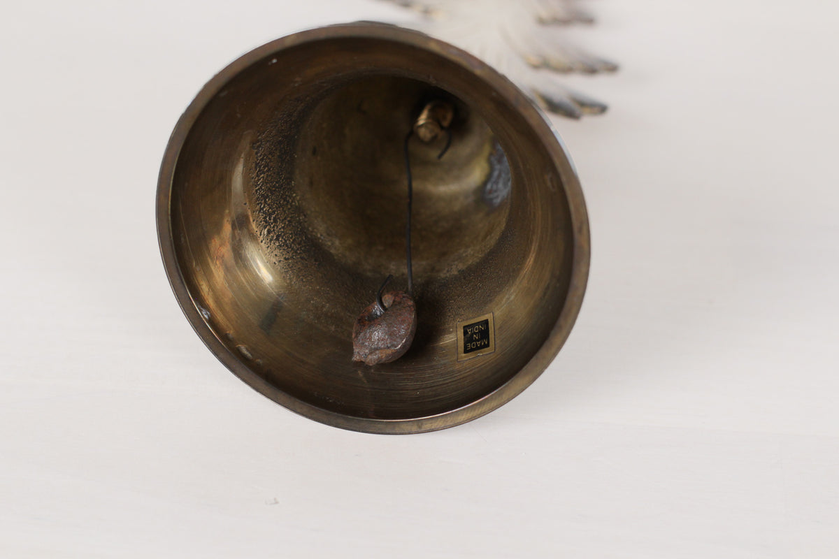 Vintage Brass Christmas Tree Bell