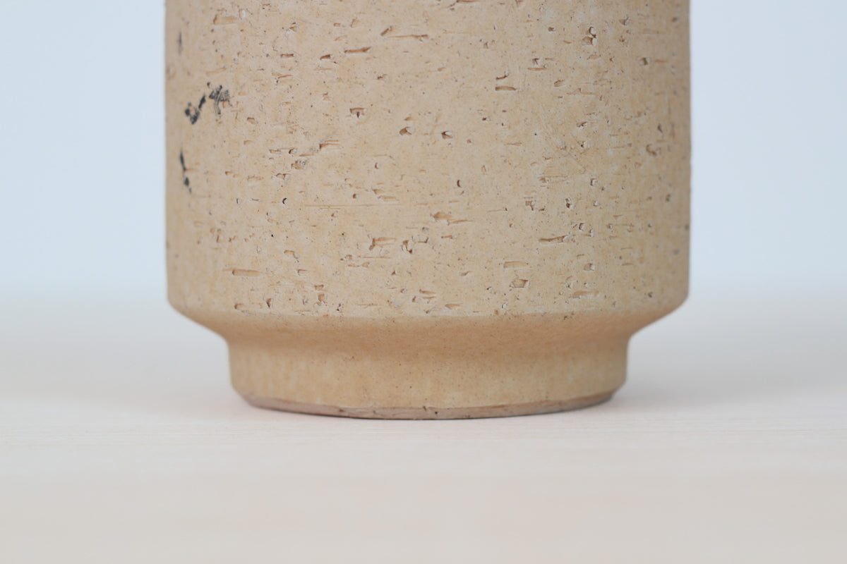 Vintage West German Brutalist Stoneware Pottery Planter