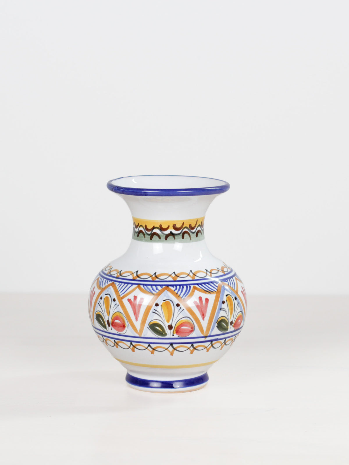 Vintage De la Cal Studio Spanish Majolica Vase
