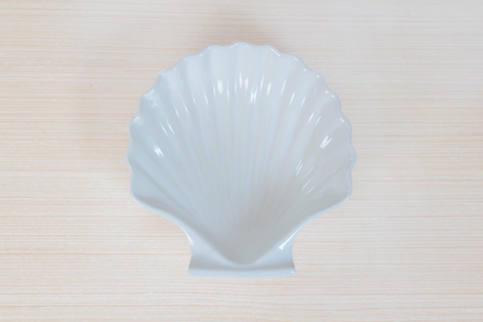 Vintage Ceramic Seashell Dish, Made in Japan