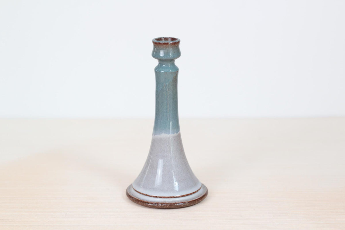 Vintage Handmade Studio Pottery Candlestick | Signed by Artist