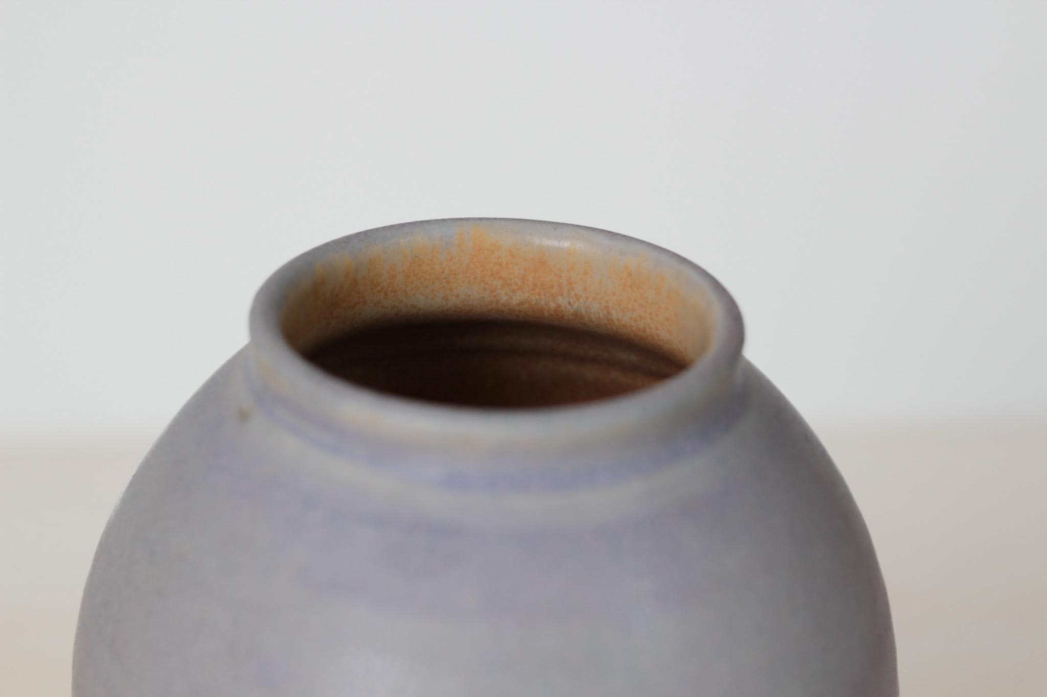 Vintage Studio Pottery Vase, Signed by Artist