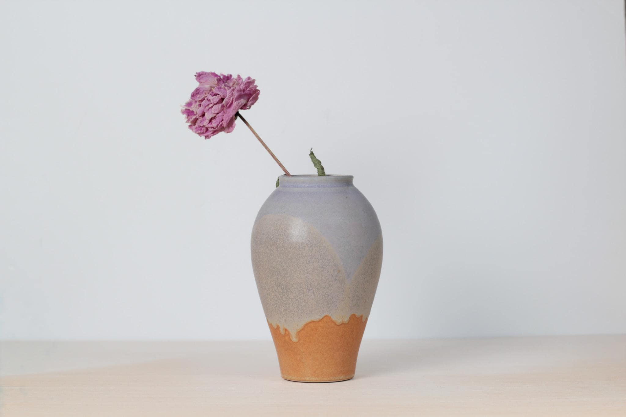 Vintage Studio Pottery Vase, Signed by Artist