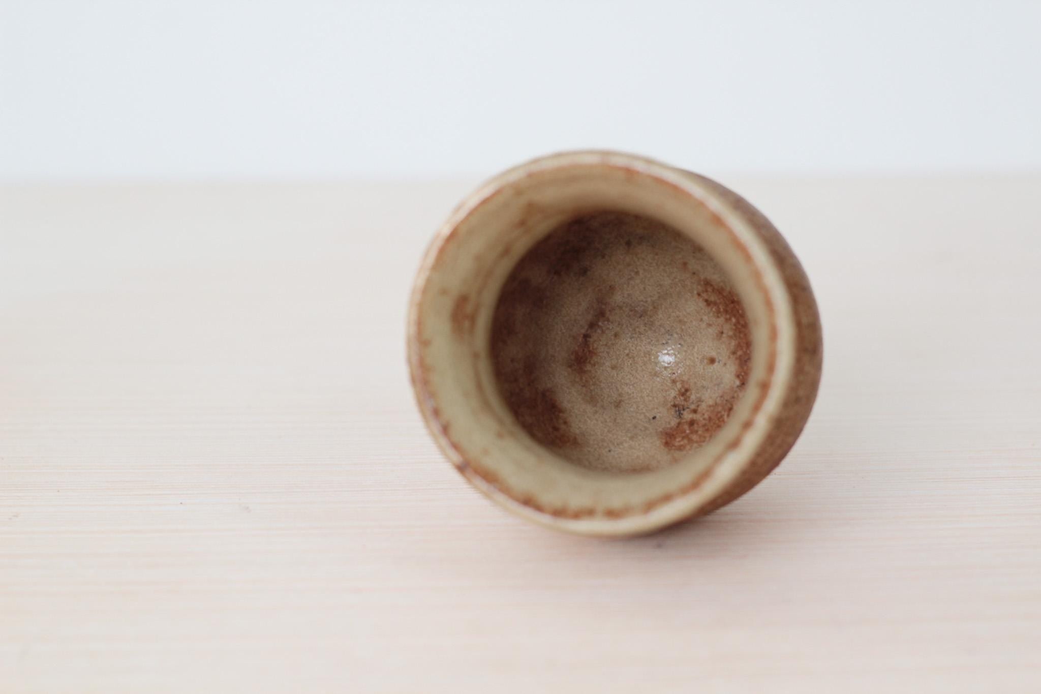 Vintage Studio Pottery Small Vase, Signed by Artist