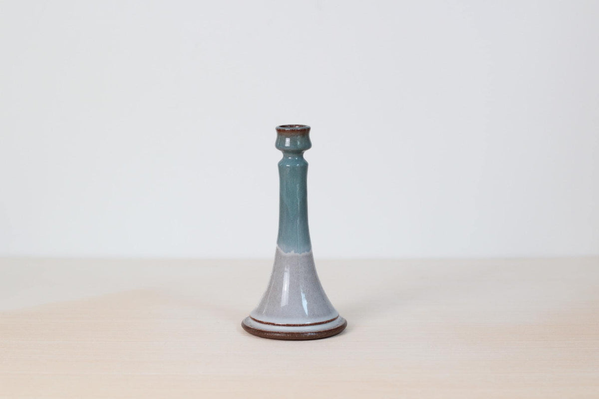 Vintage Handmade Studio Pottery Candlestick | Signed by Artist