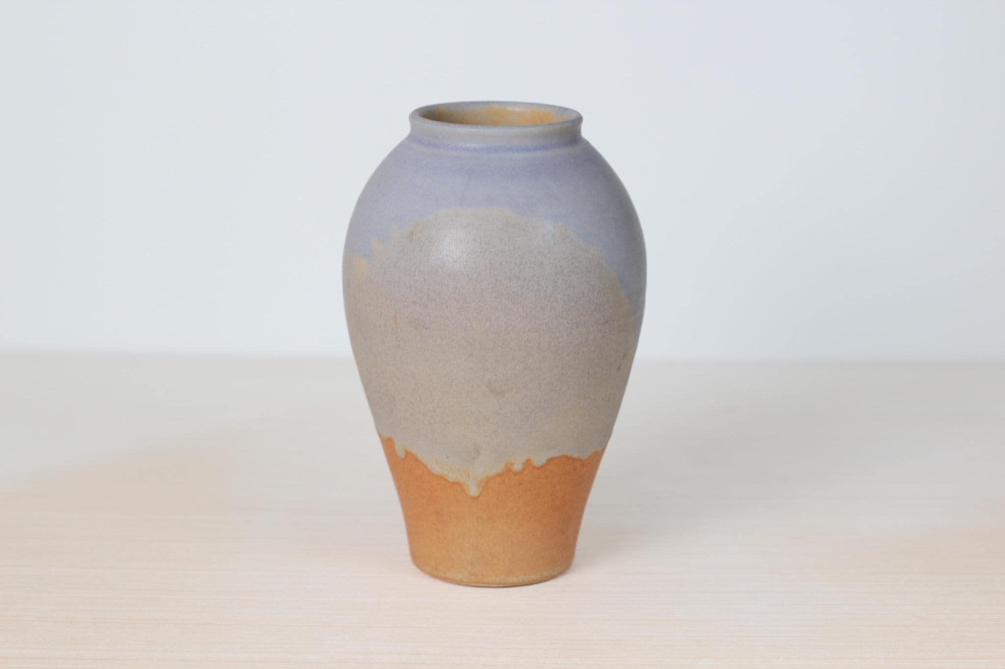 Vintage Studio Pottery Vase, Signed by Artist