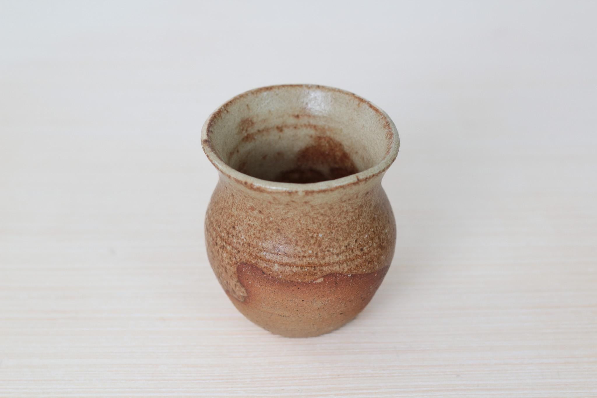 Vintage Studio Pottery Small Vase, Signed by Artist