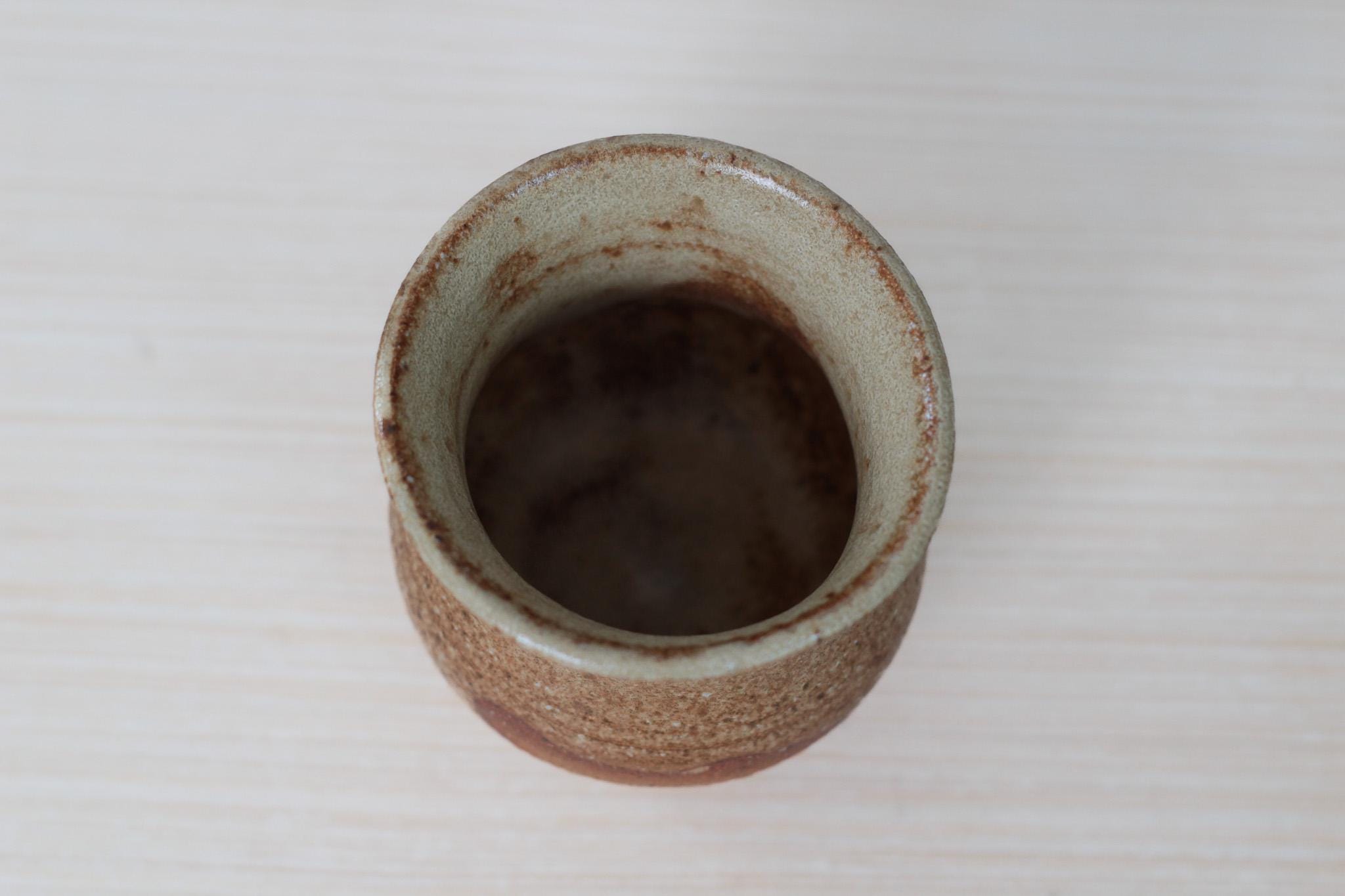 Vintage Studio Pottery Small Vase, Signed by Artist