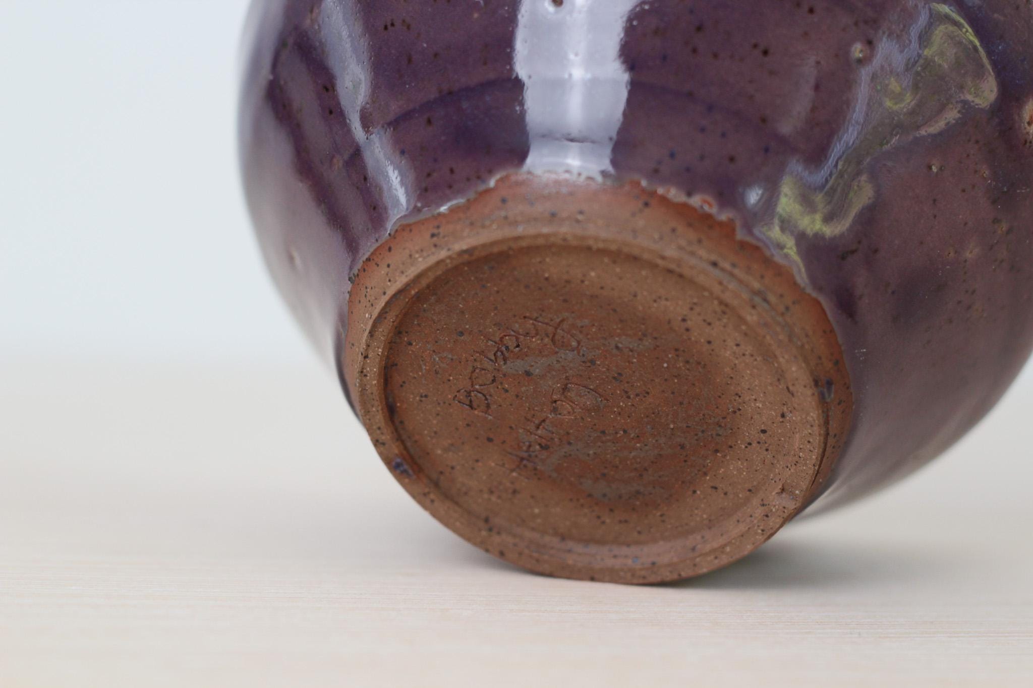 Vintage Studio Pottery Bowl or Catchall, Signed by Artist