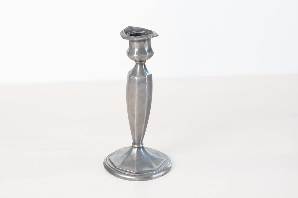 Antique Art Deco Quadruple Silver Plate Candlestick Holder | Jennings Brothers Pattern 1506