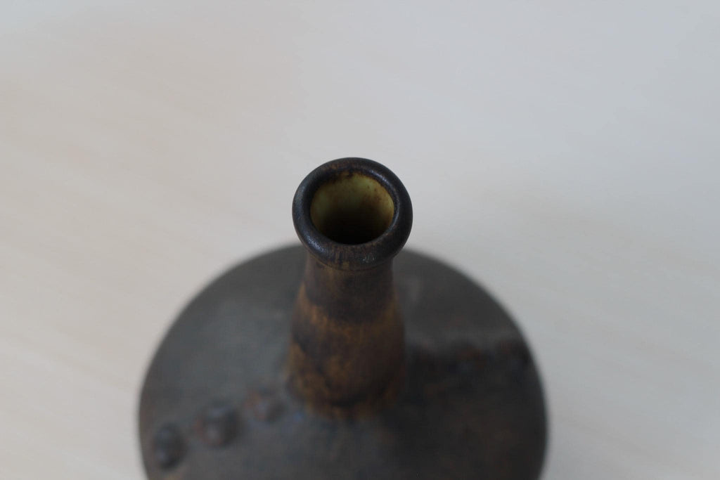 Vintage Mid-Century Maigon Daga Form 52 Bud Vase, Signed by Artist