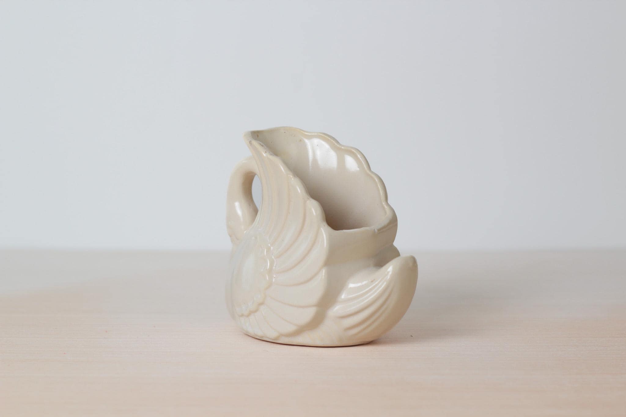 Vintage Mid-Century Swan Planter or Vanity Organizer