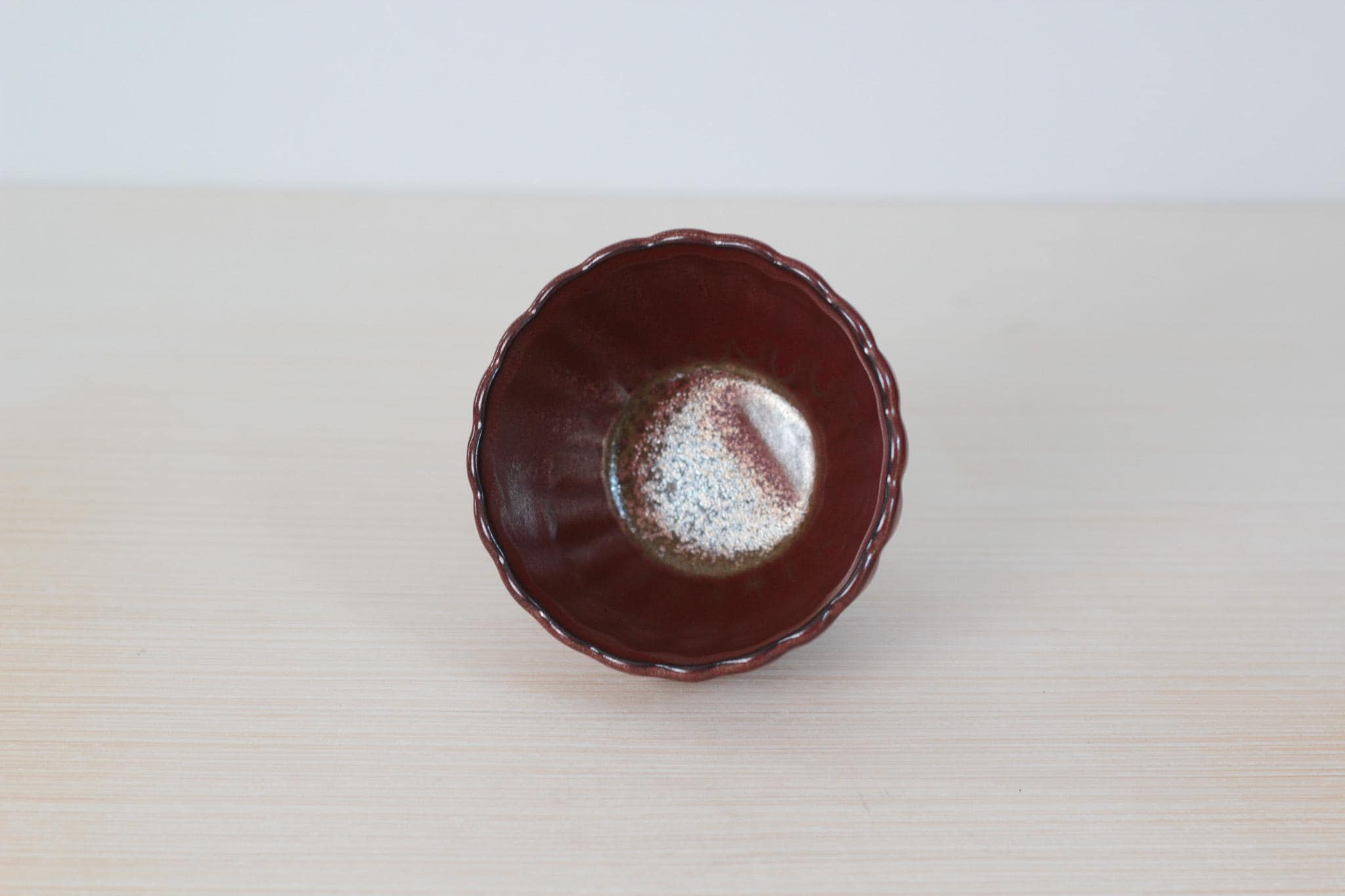 Vintage Studio Pottery Fluted Bowl
