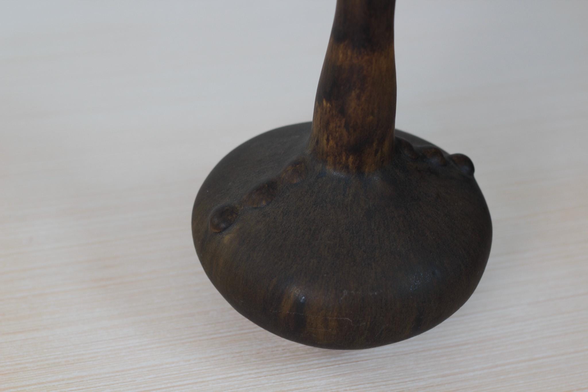 Vintage Mid-Century Maigon Daga Form 52 Bud Vase, Signed by Artist