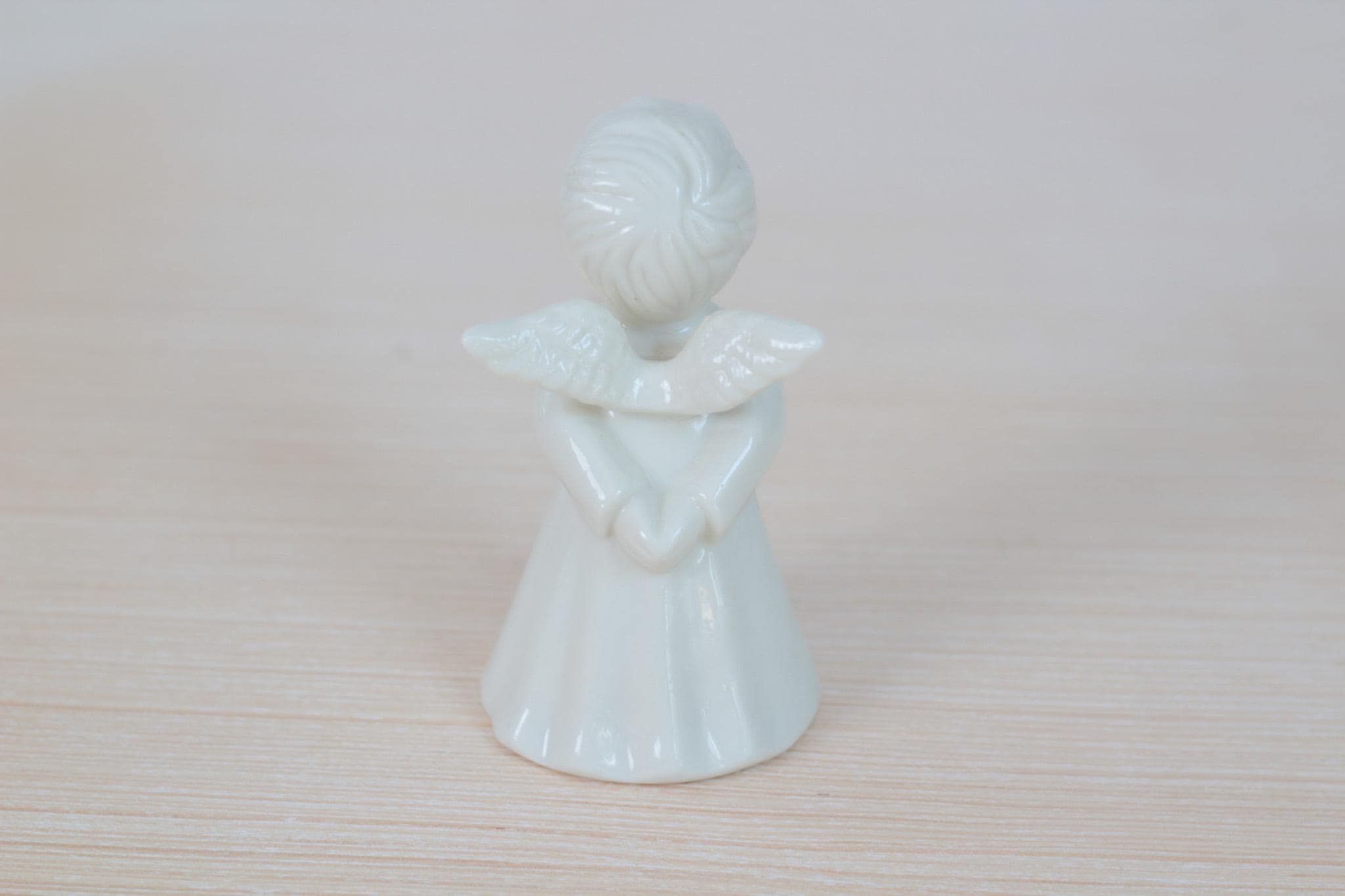 Vintage White Porcelain Angel Figurine