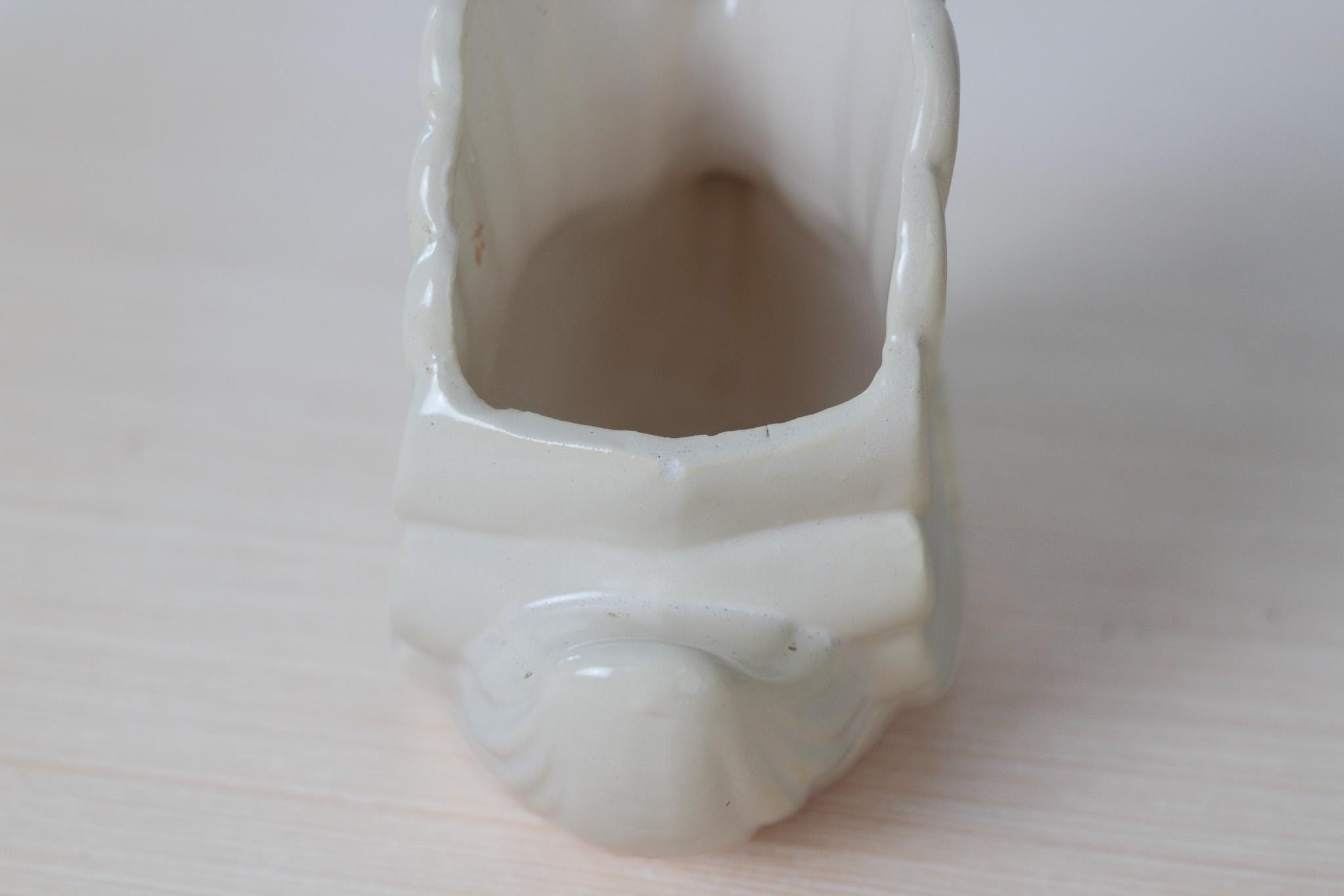 Vintage Mid-Century Swan Planter or Vanity Organizer