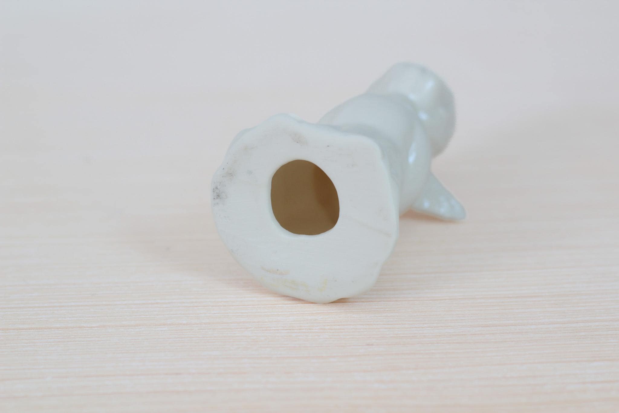 Vintage White Porcelain Angel Figurine