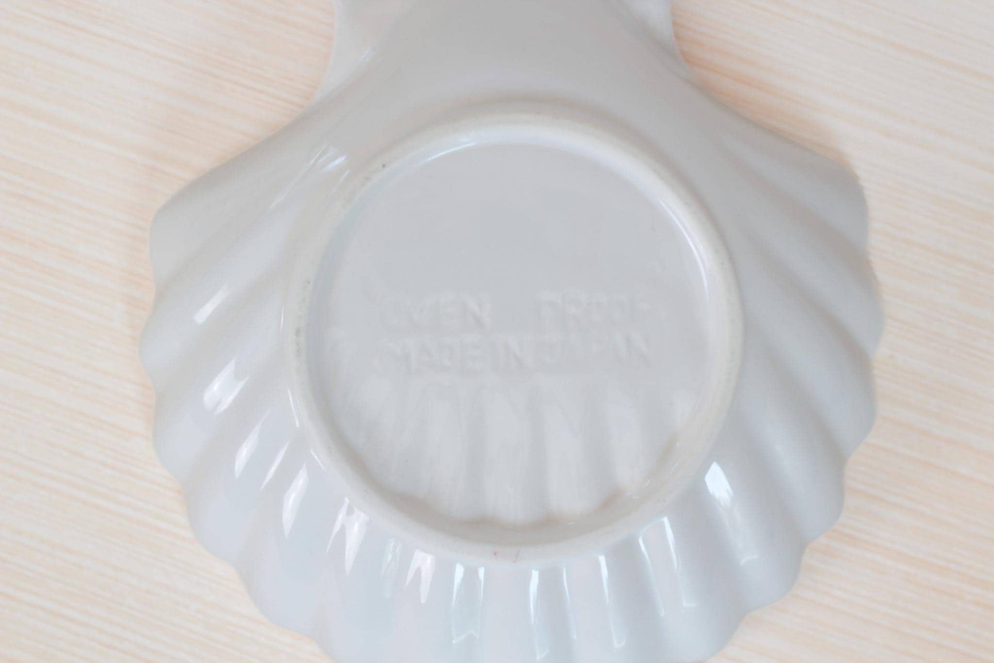 Vintage Ceramic Seashell Dish, Made in Japan