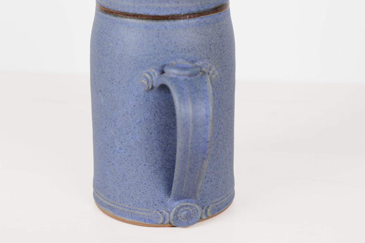 Vintage Handmade Studio Pottery Stoneware Pitcher | Signed by Artist