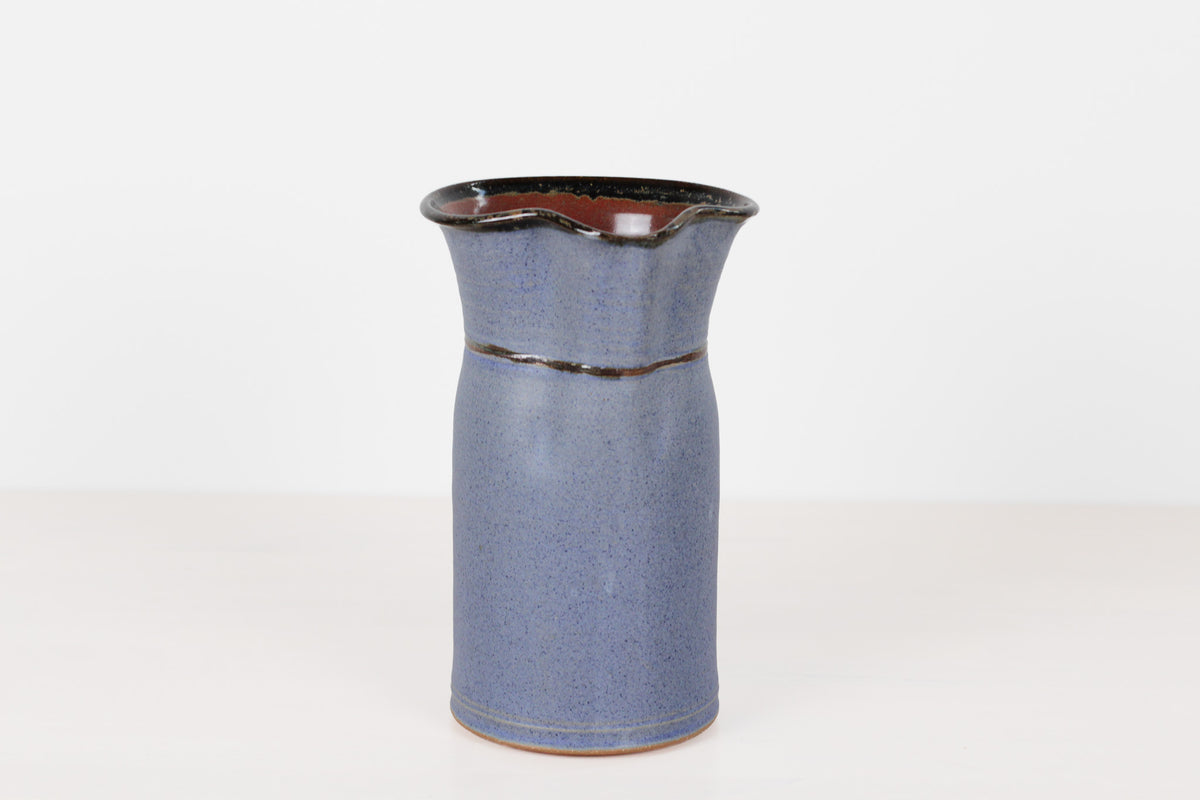 Vintage Handmade Studio Pottery Stoneware Pitcher | Signed by Artist