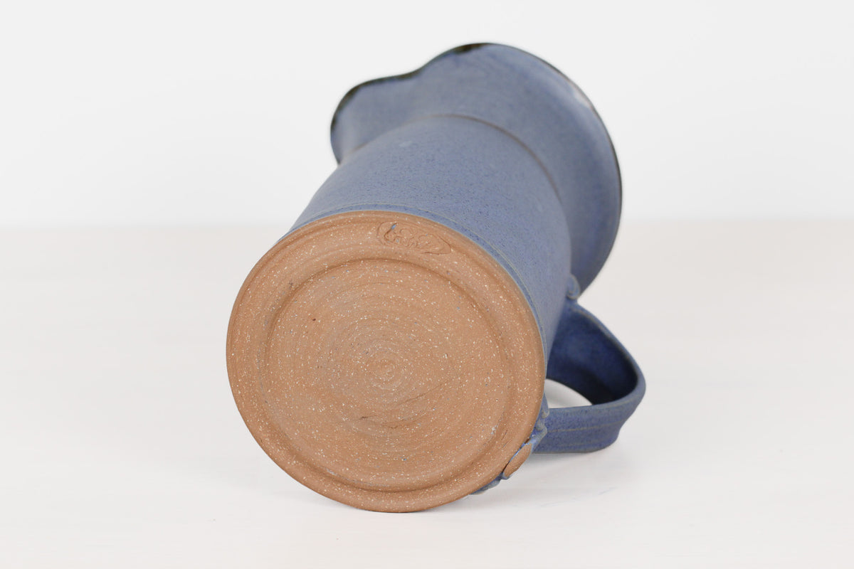 Vintage Handmade Studio Pottery Stoneware Pitcher | Signed by Artist