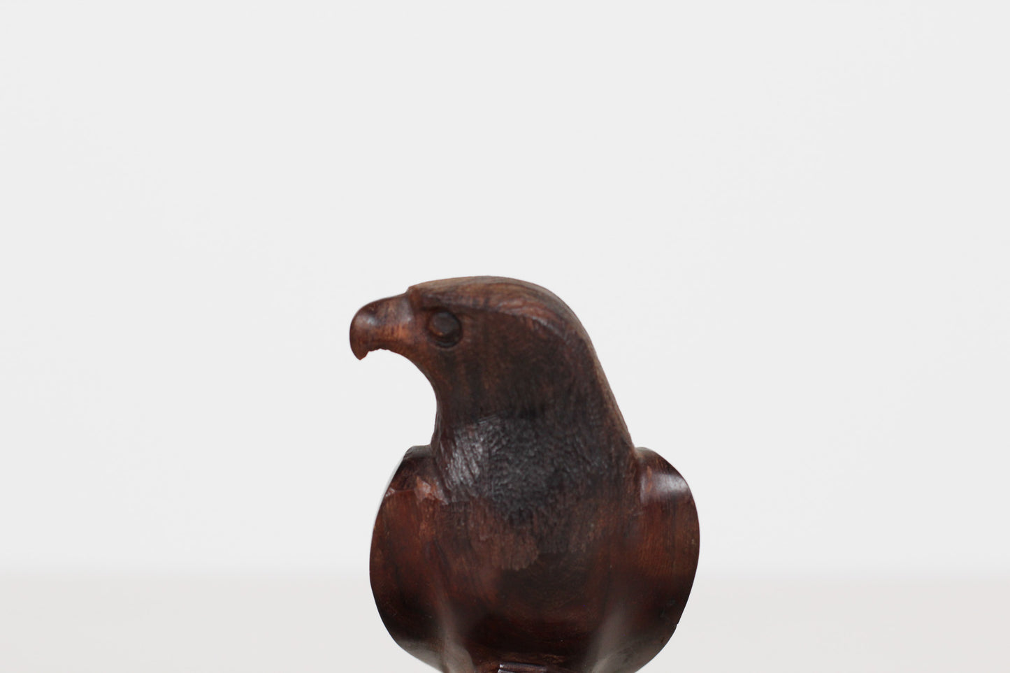 Vintage MCM Ironwood Eagle Sculpture