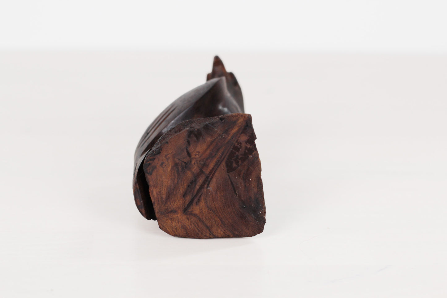 Vintage MCM Ironwood Eagle Sculpture