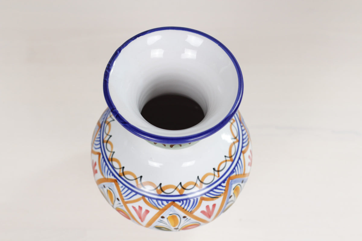 Vintage De la Cal Studio Spanish Majolica Vase