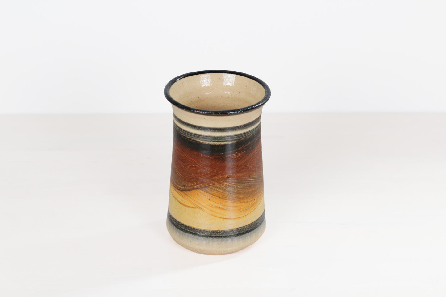 Vintage Handmade Studio Pottery Vase
