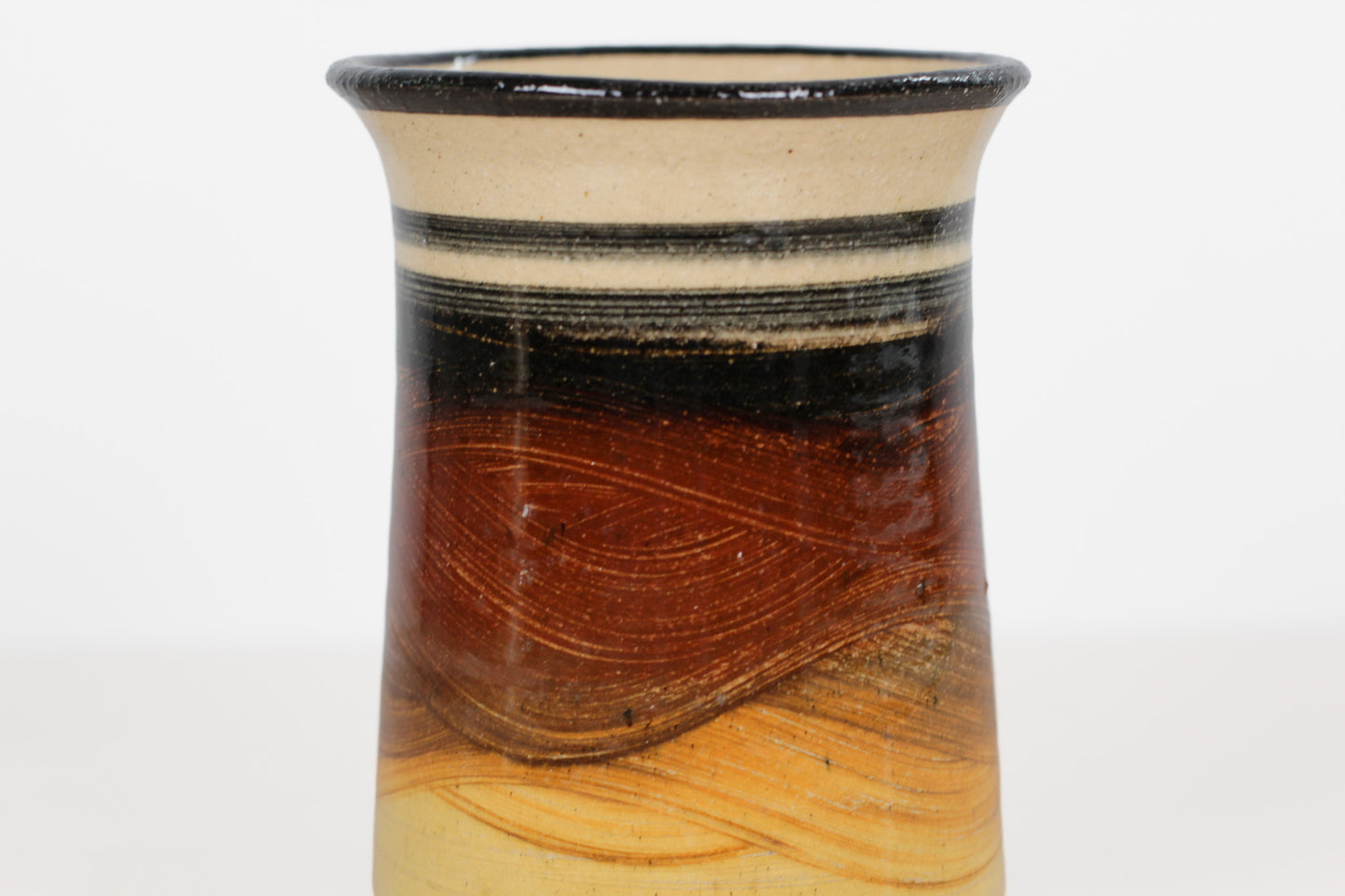 Vintage Handmade Studio Pottery Vase