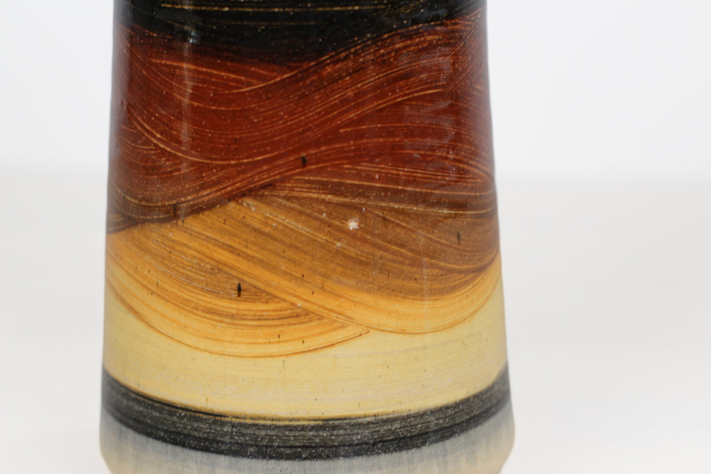Vintage Handmade Studio Pottery Vase