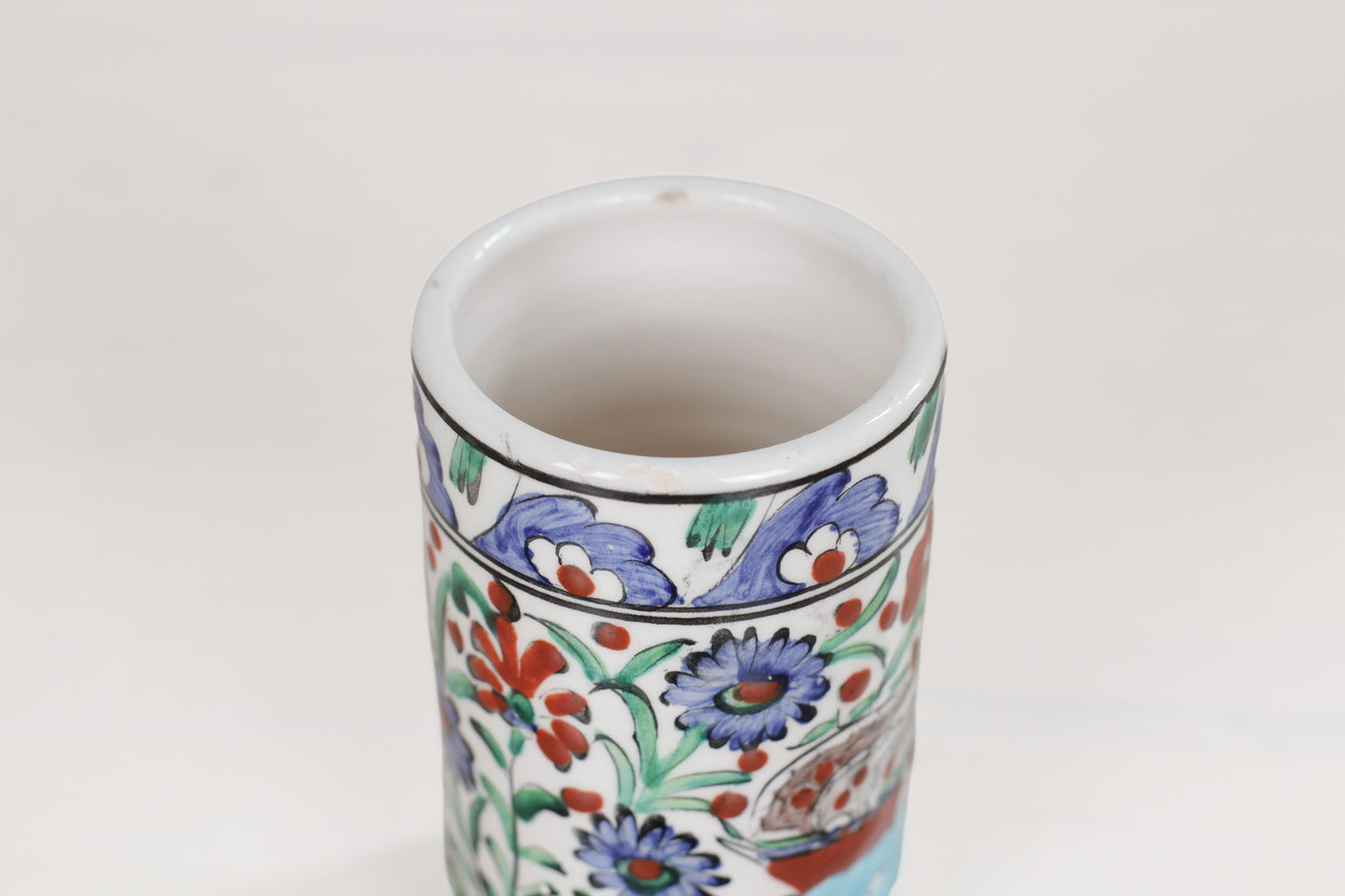 Vintage Ikaros Rhodes Greek Pottery Bud Vase