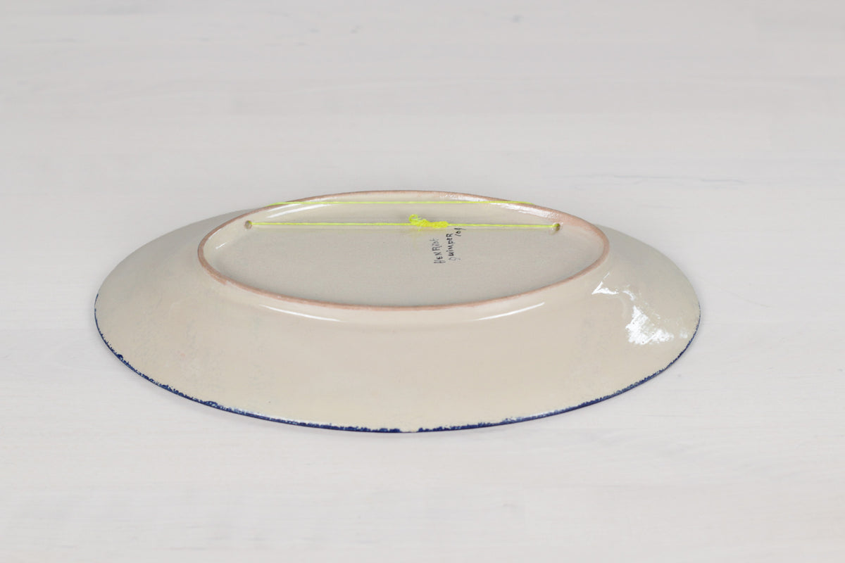 Vintage French Henriot Quimper Oval Platter
