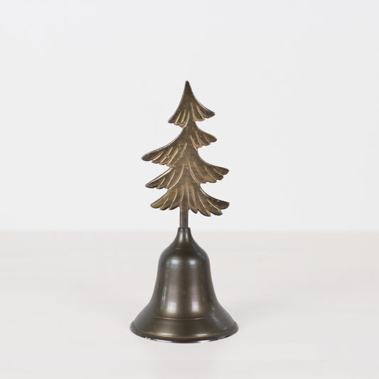 Vintage Brass Christmas Tree Bell