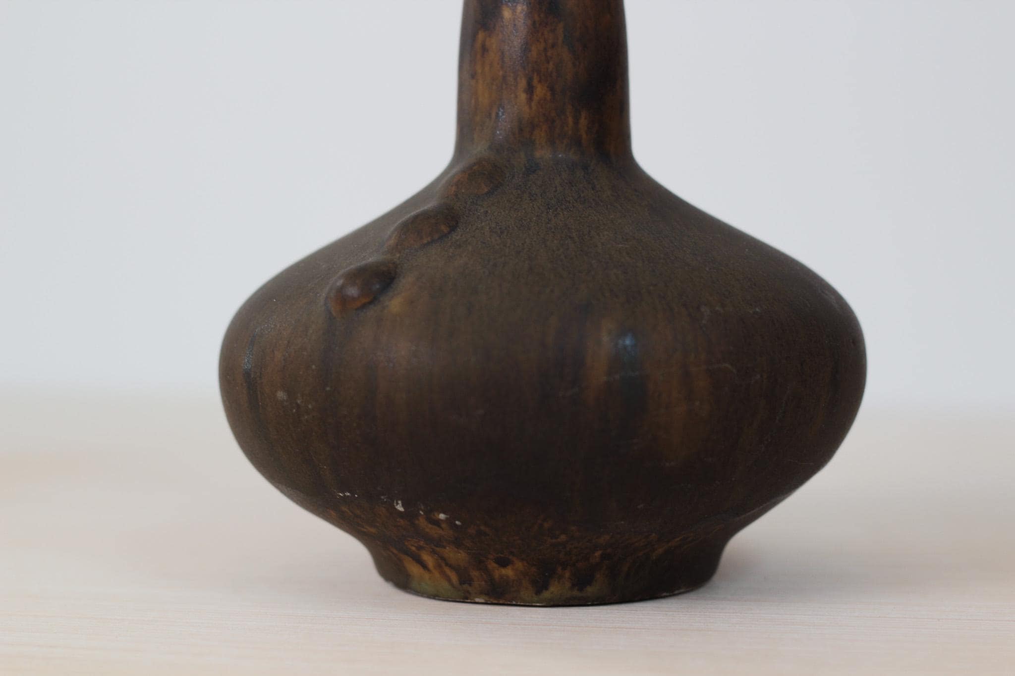 Vintage Mid-Century Maigon Daga Form 52 Bud Vase, Signed by Artist