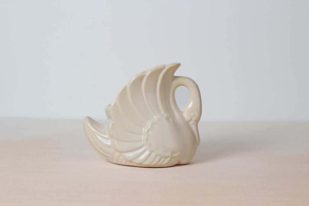 Vintage Mid-Century Swan Planter or Vanity Organizer