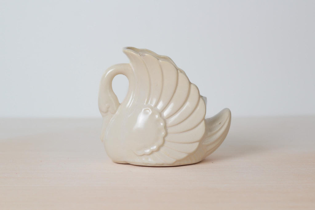 Vintage Mid-Century Swan Planter or Vanity Organizer