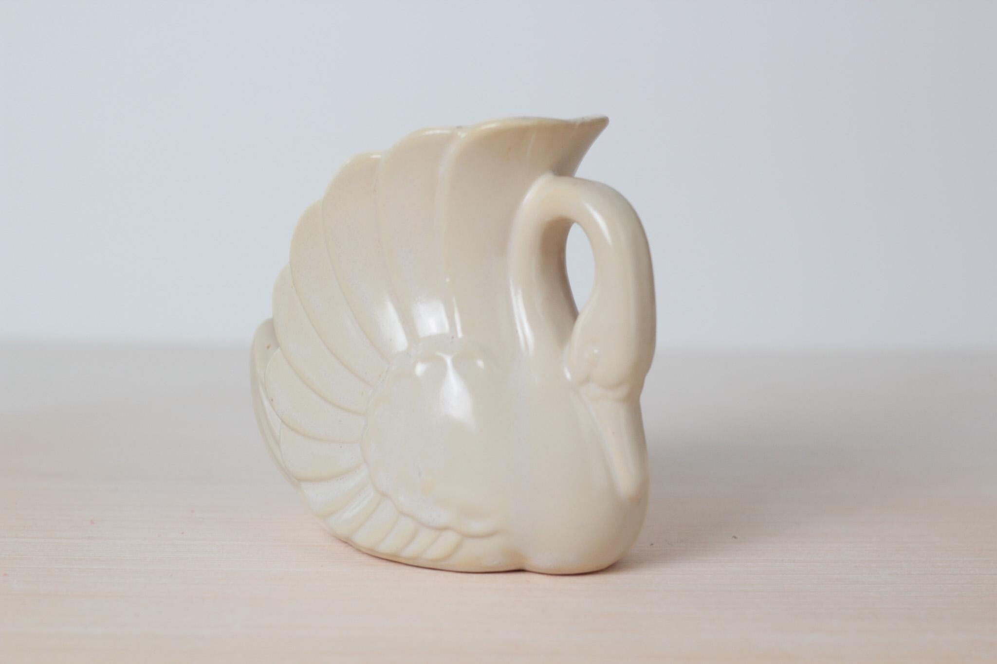 Vintage Mid-Century Swan Planter or Vanity Organizer