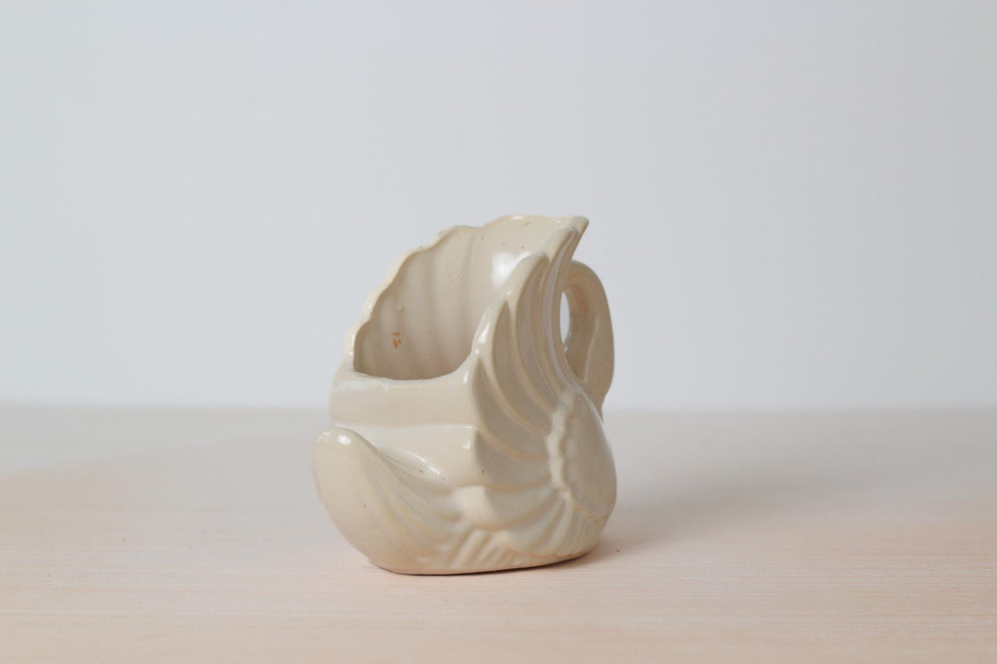 Vintage Mid-Century Swan Planter, Vanity Organizer