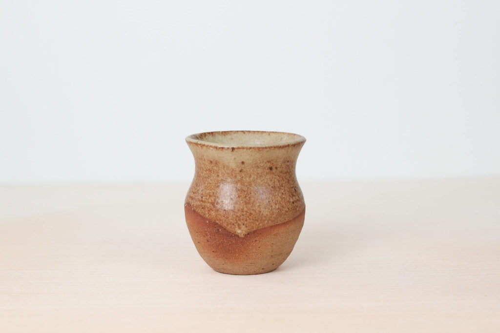 Vintage Studio Pottery Small Vase, Signed by Artist