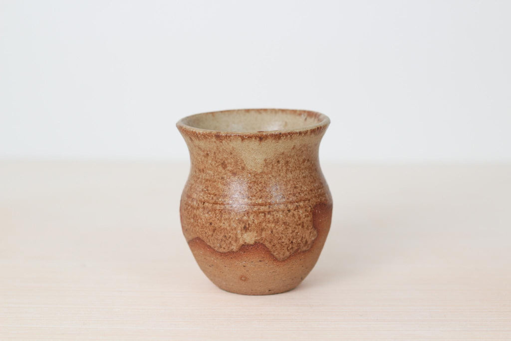 Vintage Studio Pottery Small Vase, Signed by Artist