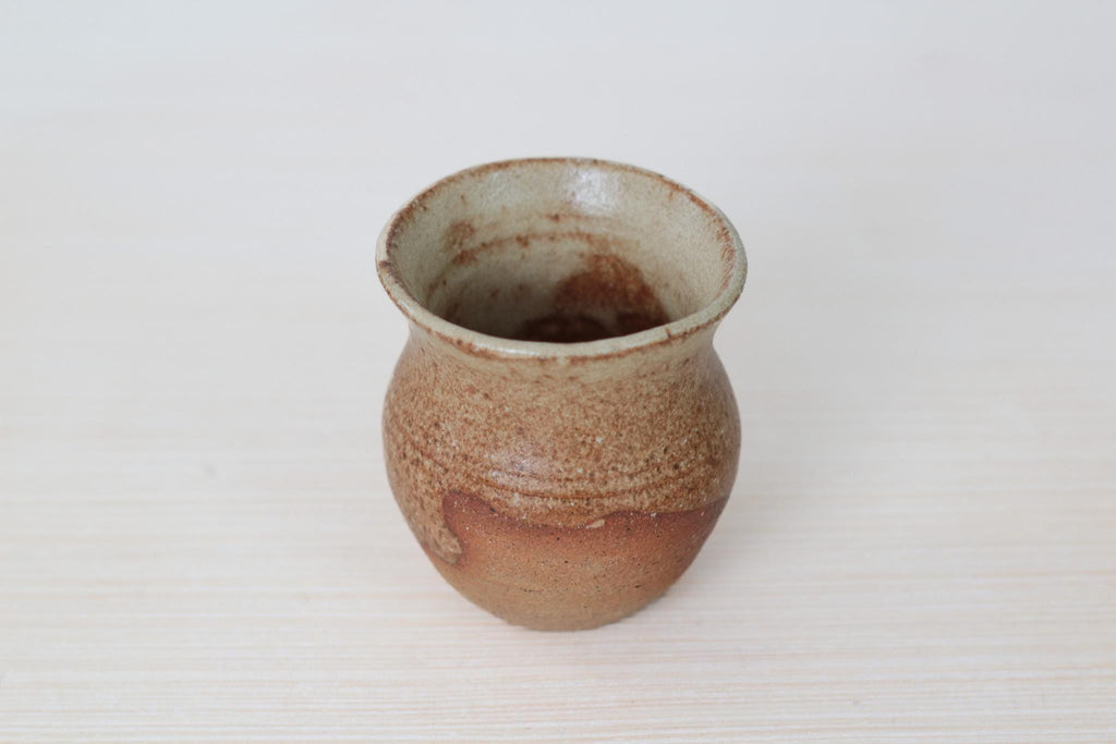 Vintage Studio Pottery Small Vase, Signed by Artist