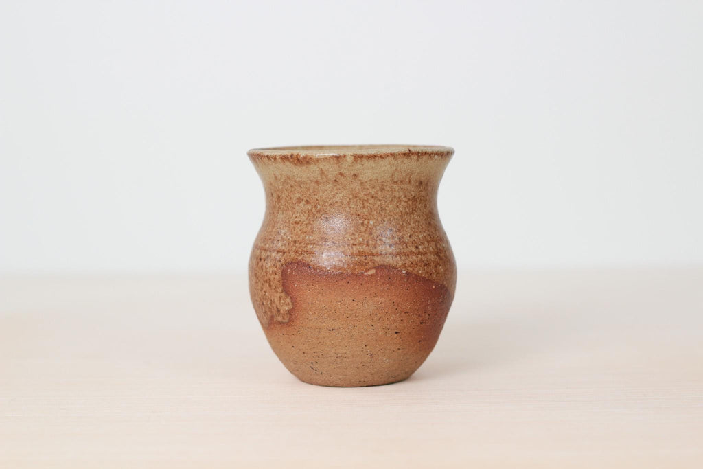 Vintage Studio Pottery Small Vase, Signed by Artist