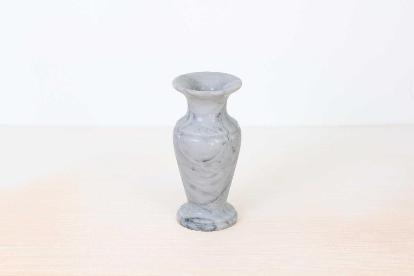 Vintage Carved Marble Bud Vase