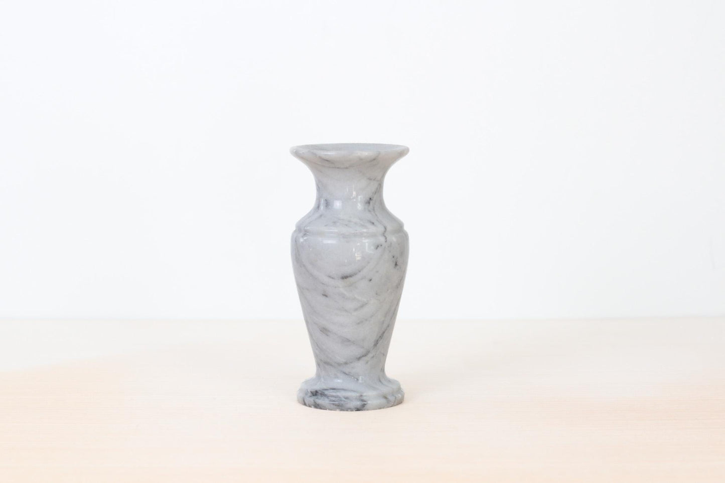 Vintage Carved Marble Bud Vase