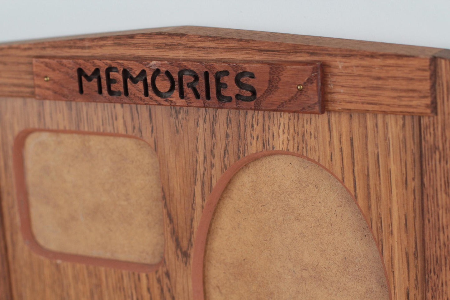 Vintage Solid Wood "Memories" Multi-Photo Frame